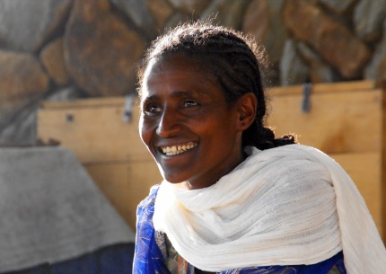 Frau in Nordäthiopien