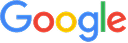 Google-Logo auf weißem Hintergrund
